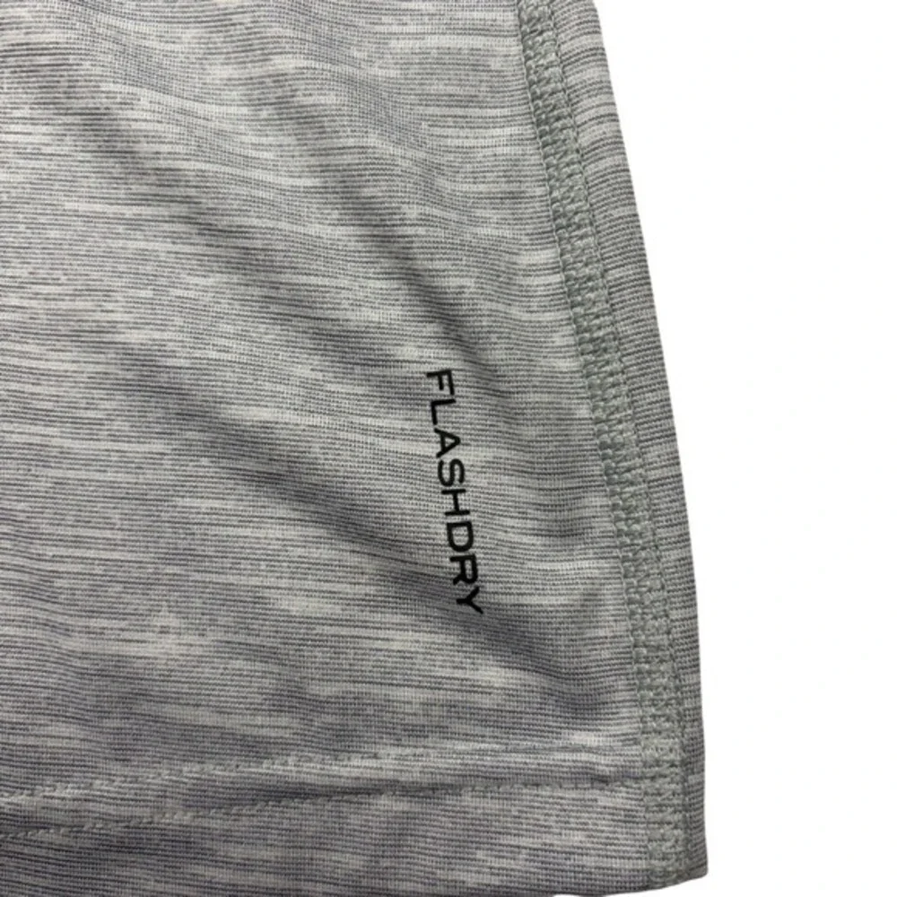 The North Face‎ Womens FlashDry V Neck Short Sleeve Athletic T Shirt Gray S P - Picture 3 of 8